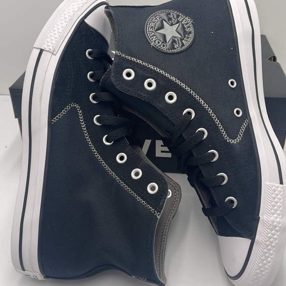 Converse Men’s Chuck Taylor All Star Mix Material 'Black' - A08186C Expeditedshi - Picture 11 of 16